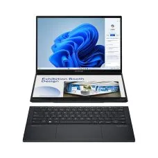 Laptop ASUS ZenBook Duo OLED UX8406MA-PZ142W (Intel Core Ultra 9 185H, RAM 32GB, SSD 1TB, VGA Intel Arc Graphics, Màn Hình 2x 14inch 3K OLED 120Hz DCI-P3 Touch, Windows 11)